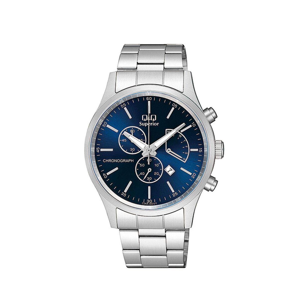 Montre Homme Q&Q C24A-002VY – Style Simple & Élégant
