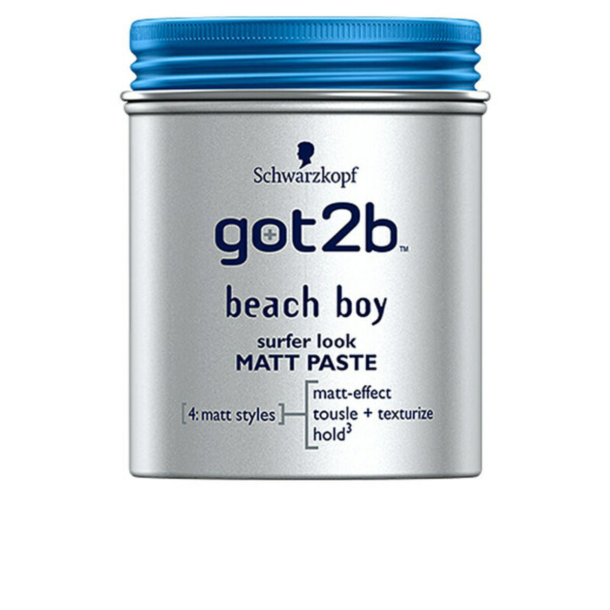 Crème Coiffante Got2b Beach Boy – Effet Mat Naturel (100 ml)